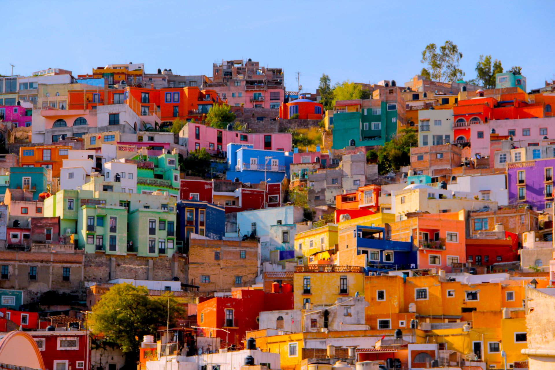 Maisons typiques, Guanajuato - Mexique ©iStock
