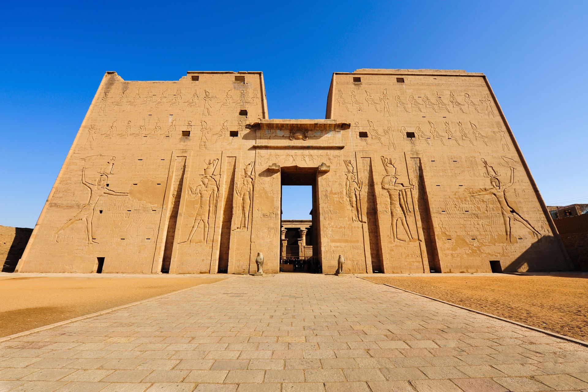 Le temple d'Horus, Edfu - Egypte ©iStock.