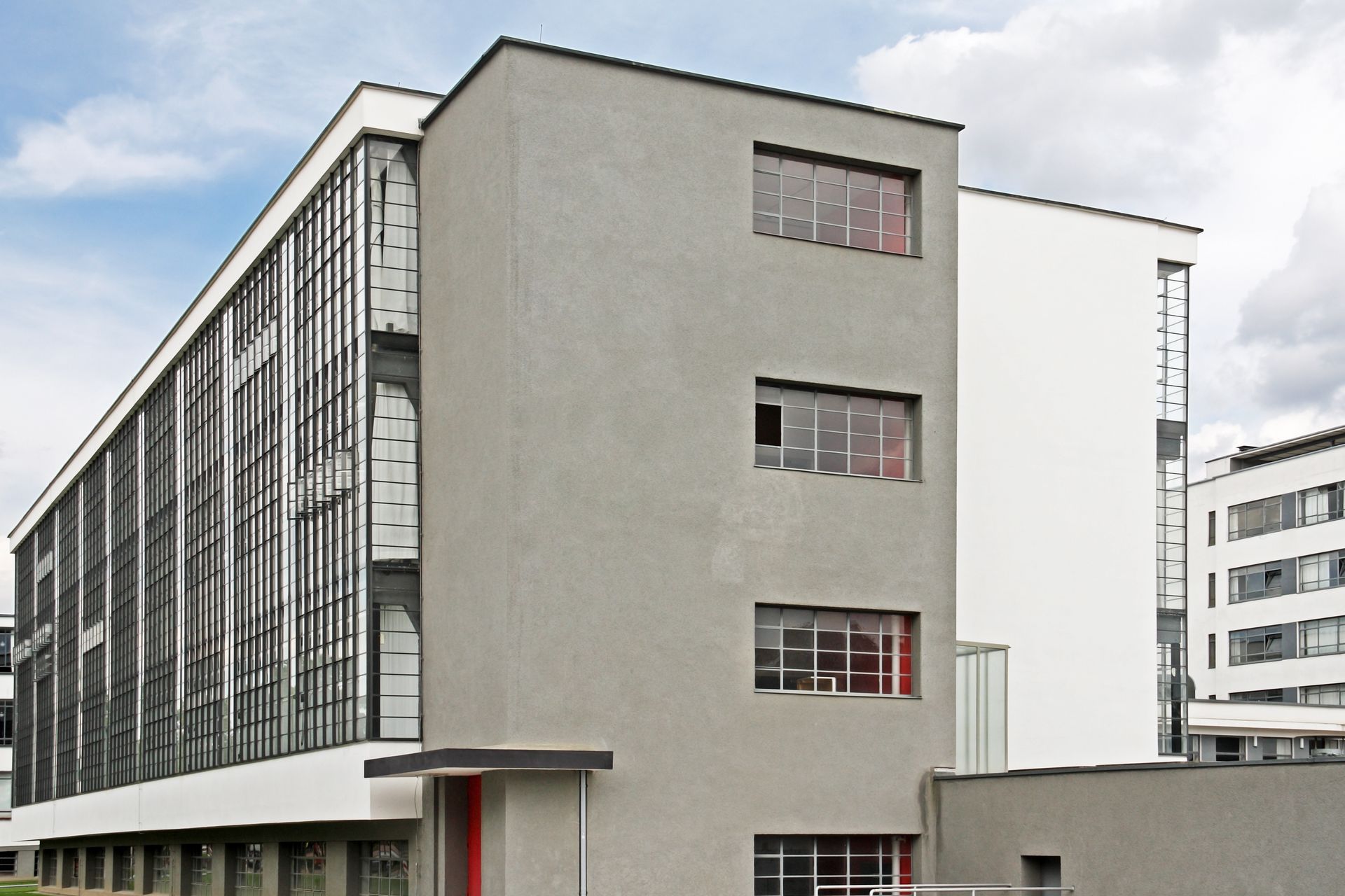 Le Grand bâtiment du Bauhaus de Dessau - Allemagne
