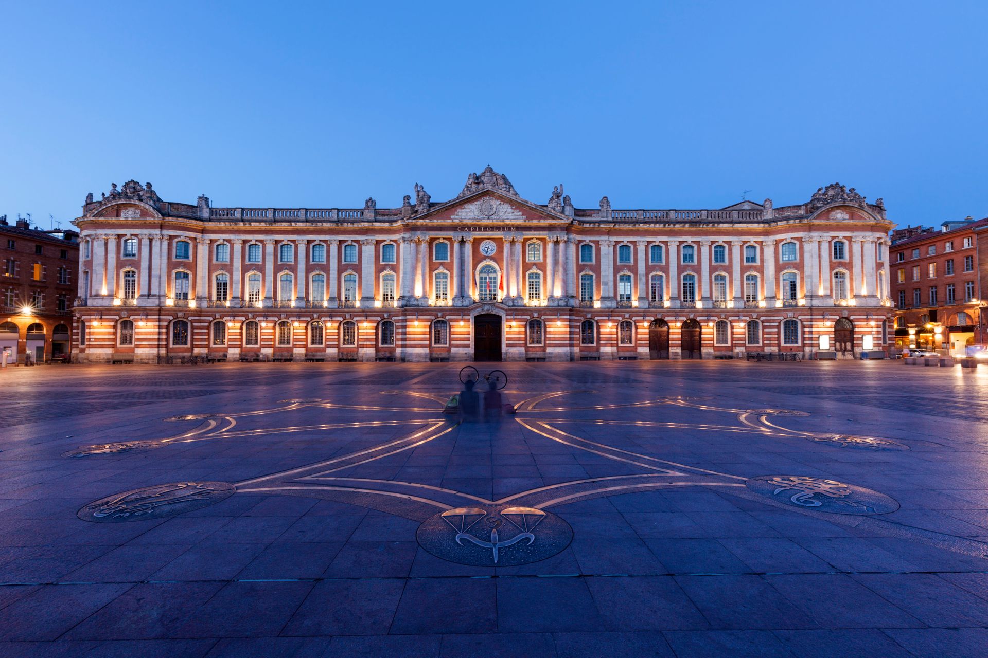 Capitole de Toulouse au soir
