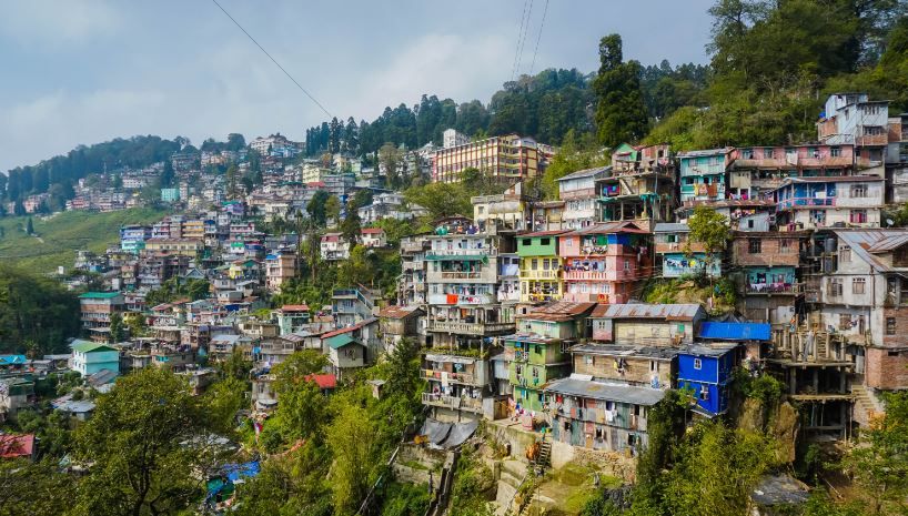 Ville de Darjeeling - Inde