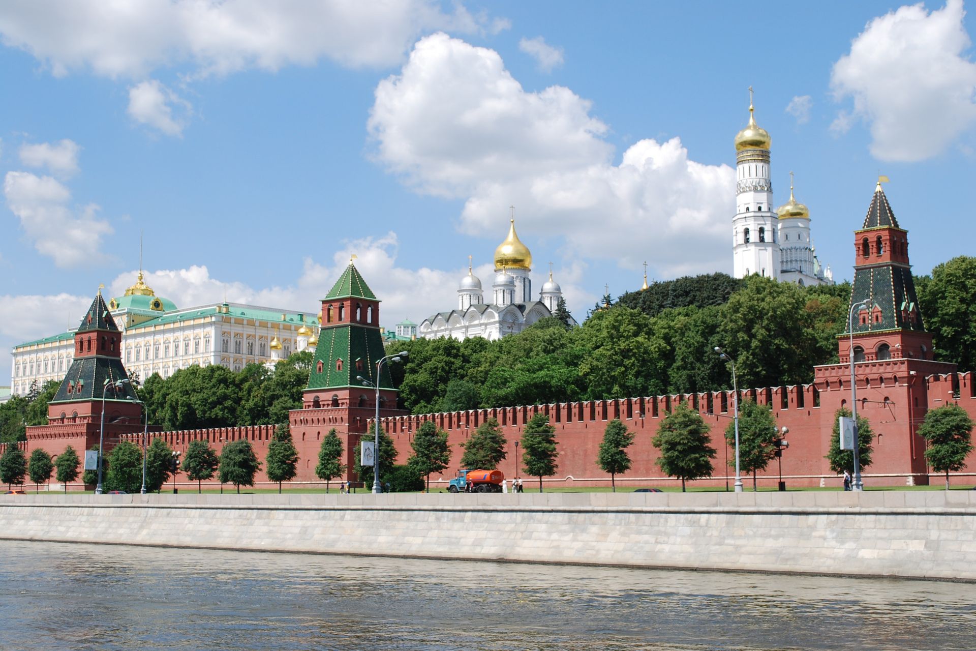 Le Kremlin à bord du navire, Moscou - Russie 