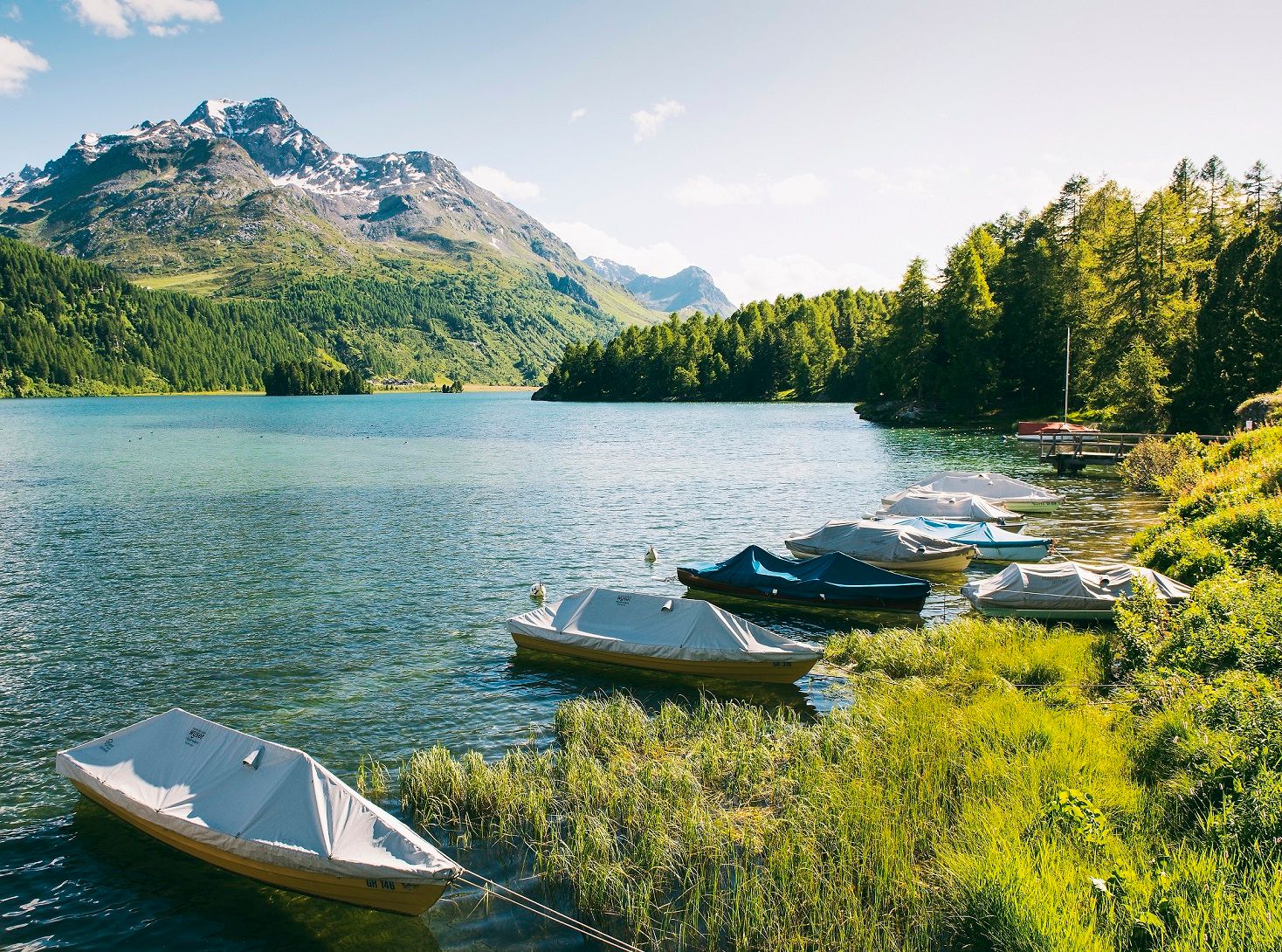 Lac de Sils - Suisse © Sils Tourismus Photographer Gian Andri Giovanoli