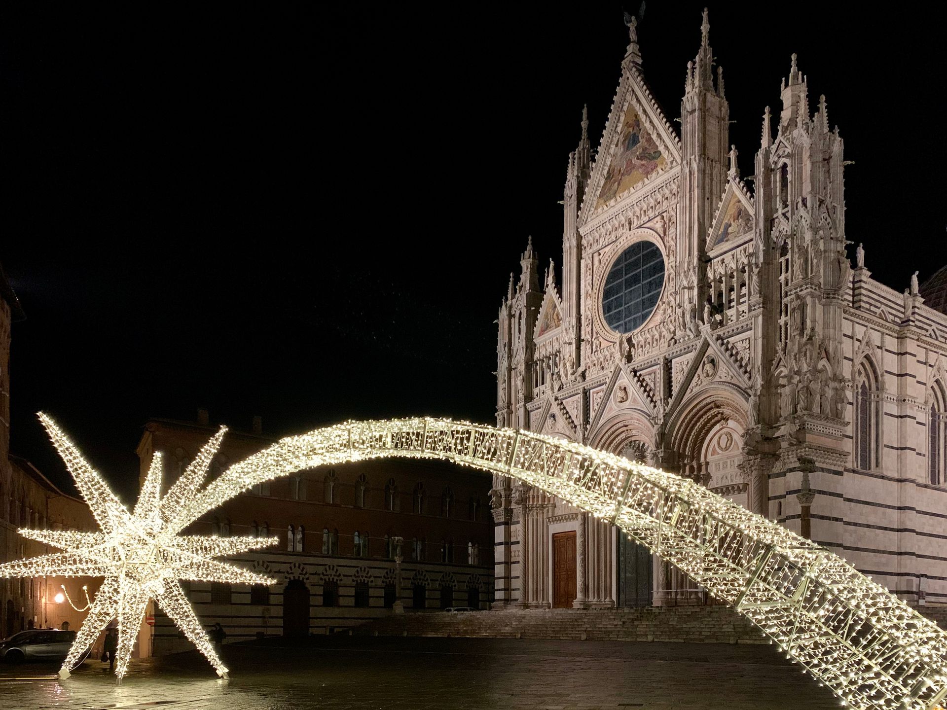 Duomo de Sienne à Noël