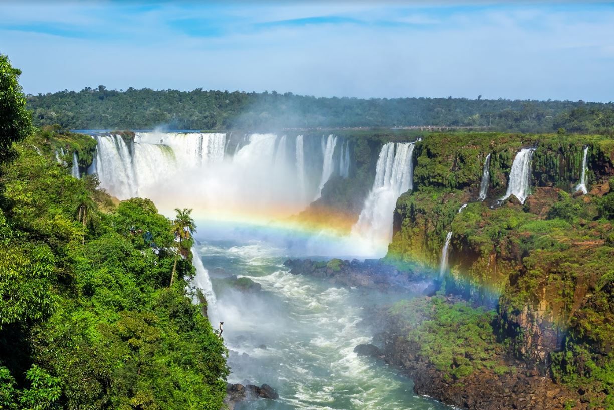 Chutes d'Iguazu à Foz Do Iguaçu, Brésil