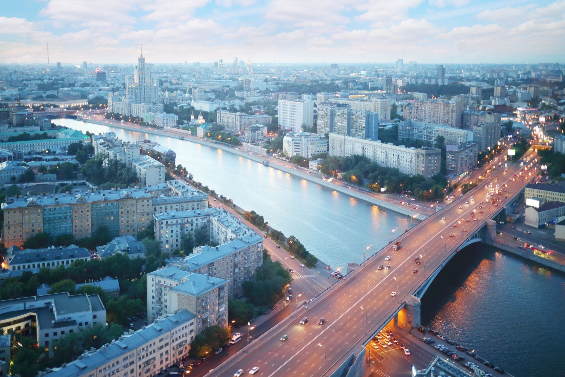 Vue de Moscou et la Moskova - Russie © iStock