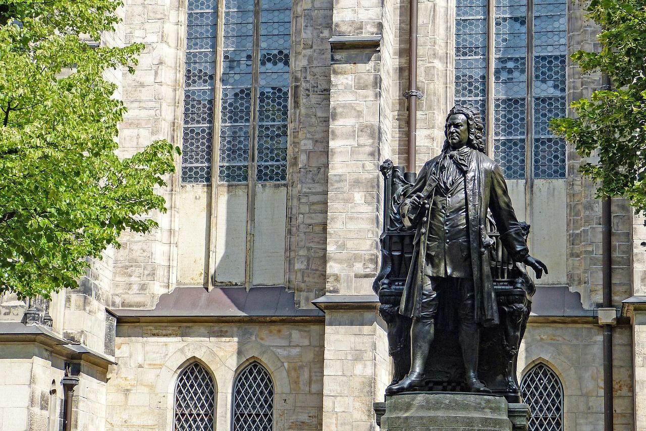 Statue de Bach - Leipzig