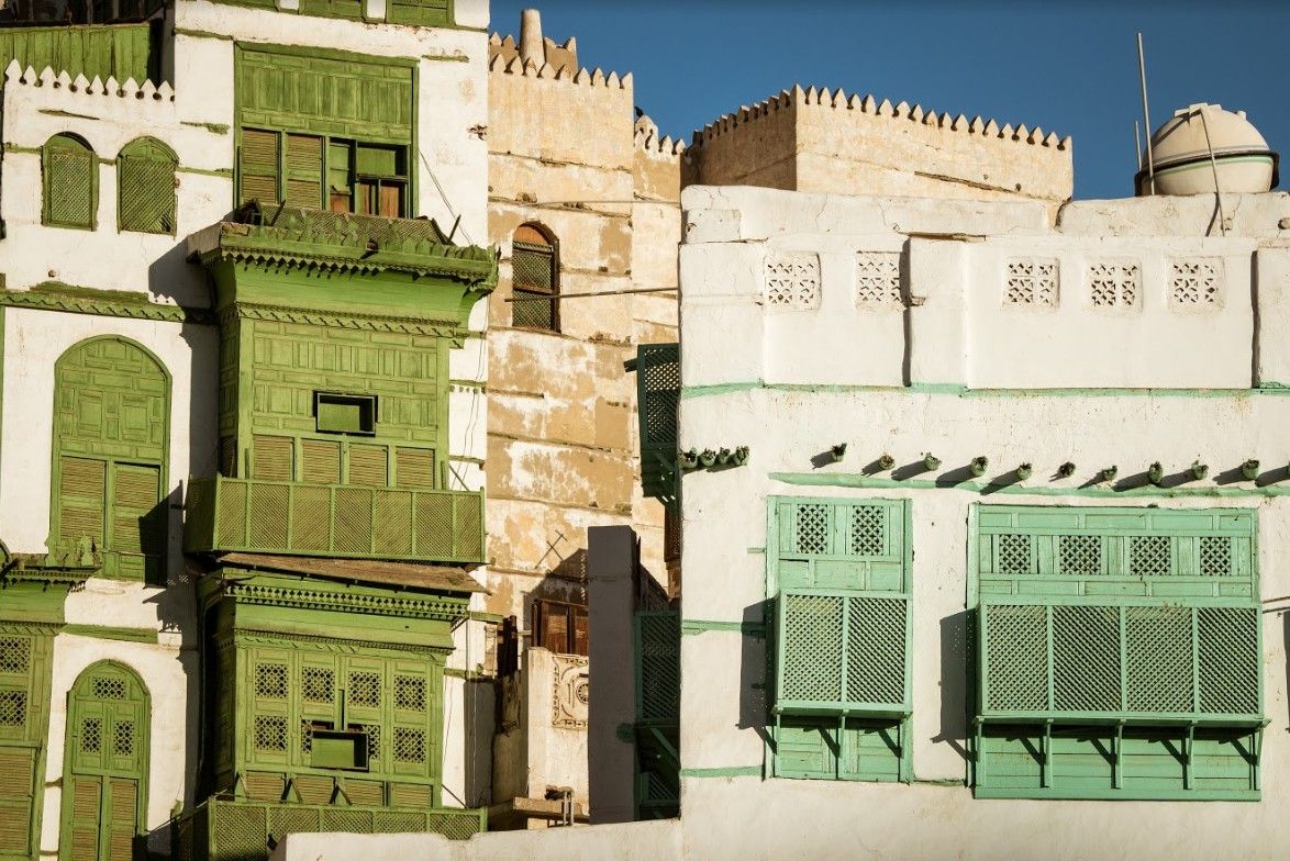 Maison de corail dans la vieille ville de Djeddah - Arabie saoudite