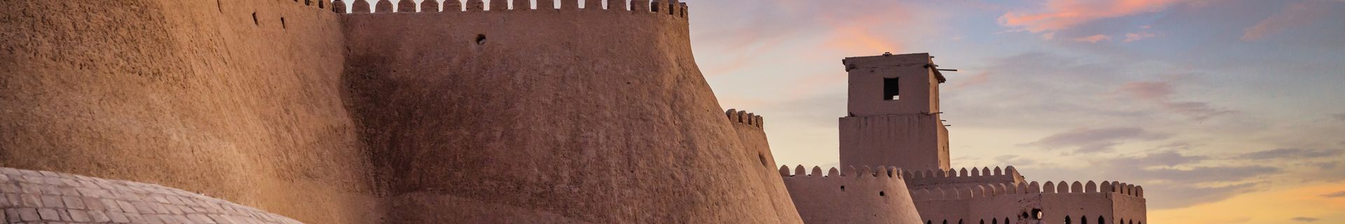 Remparts de la vieille ville de Khiva - Ouzbékistan