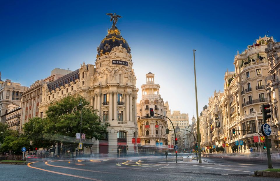Gran Via, Madrid - Espagne
