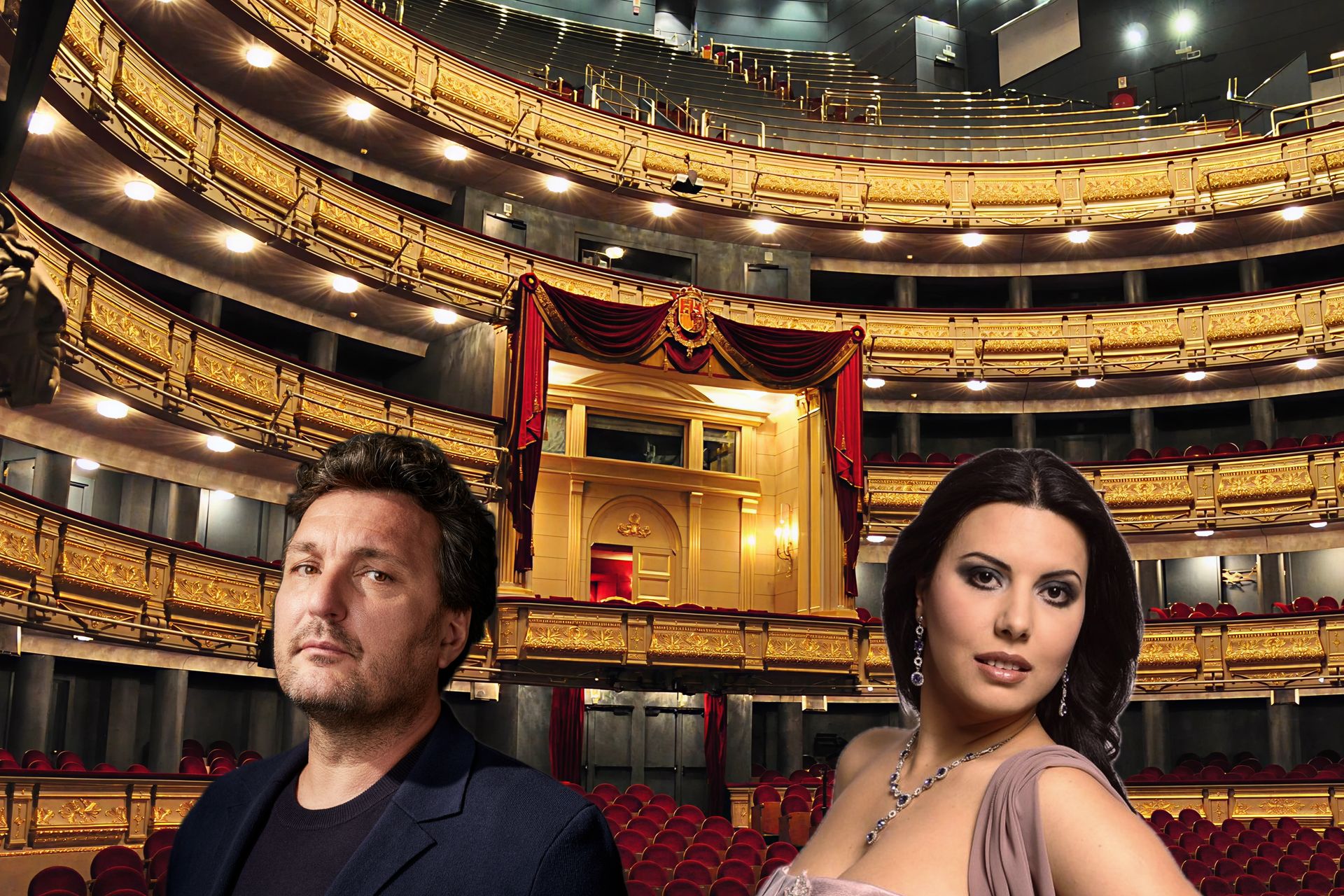 Ludovic Tézier et Hrachuhi Bassenz au Teatro Real de Madrid