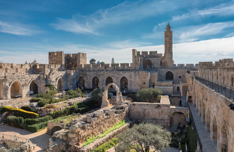 Vue sur Jérusalem et la tour de David - Israël