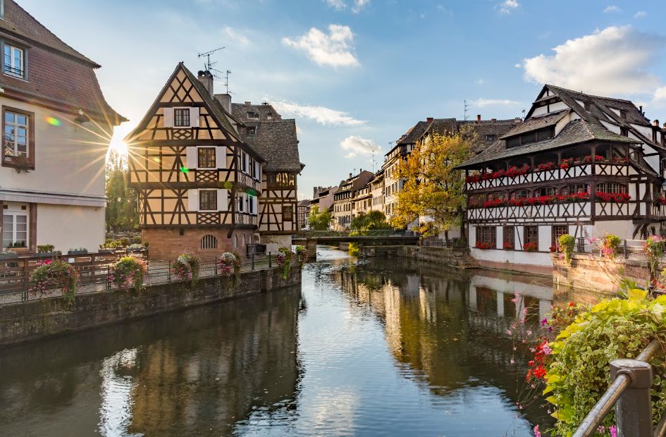 Strasbourg, quartier de la petite France, Grand-Est - France