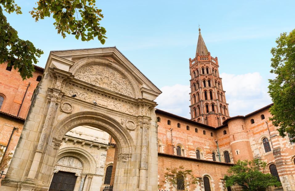 Basilique Saint-Sernin à Toulouse, Occitanie - France