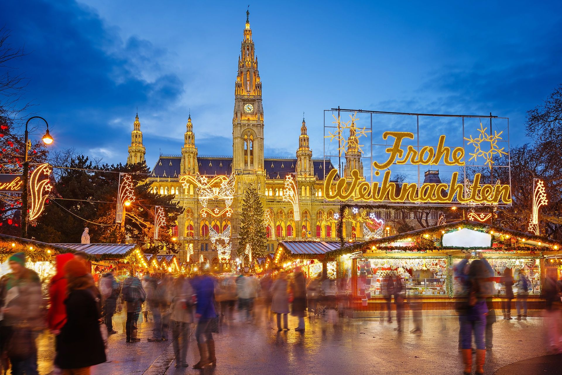 Marché de Noël, Vienne - Autriche