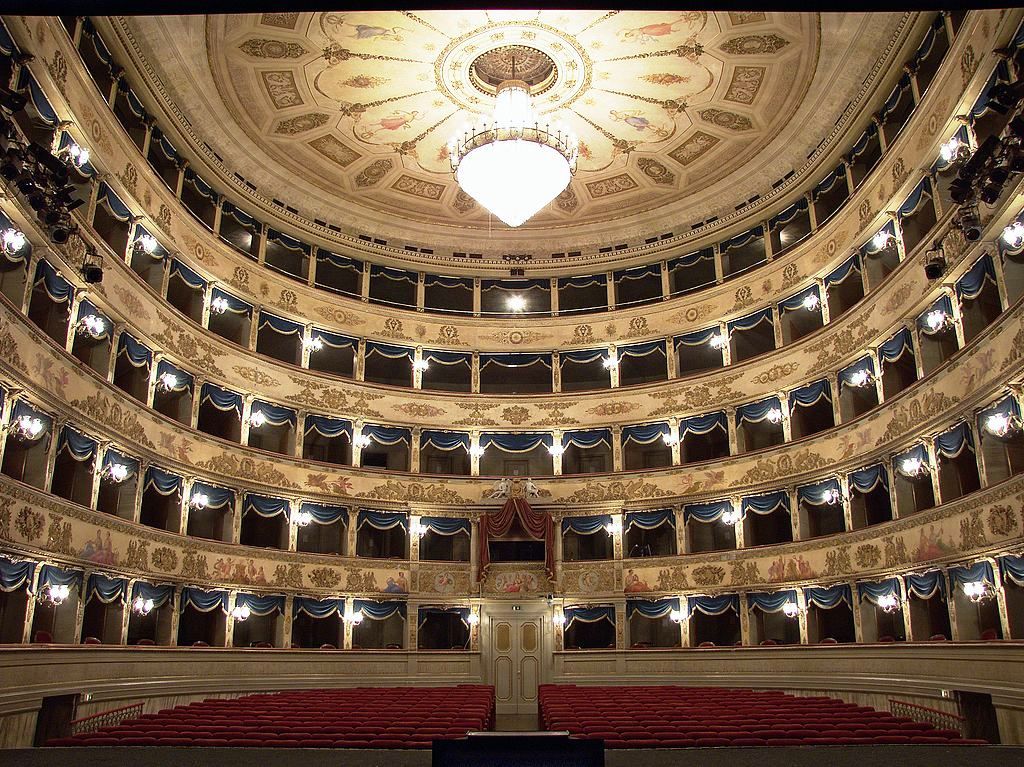 Teatro Alighieri, Ravenne - Italie ©Lorenzo Gaudenzi
