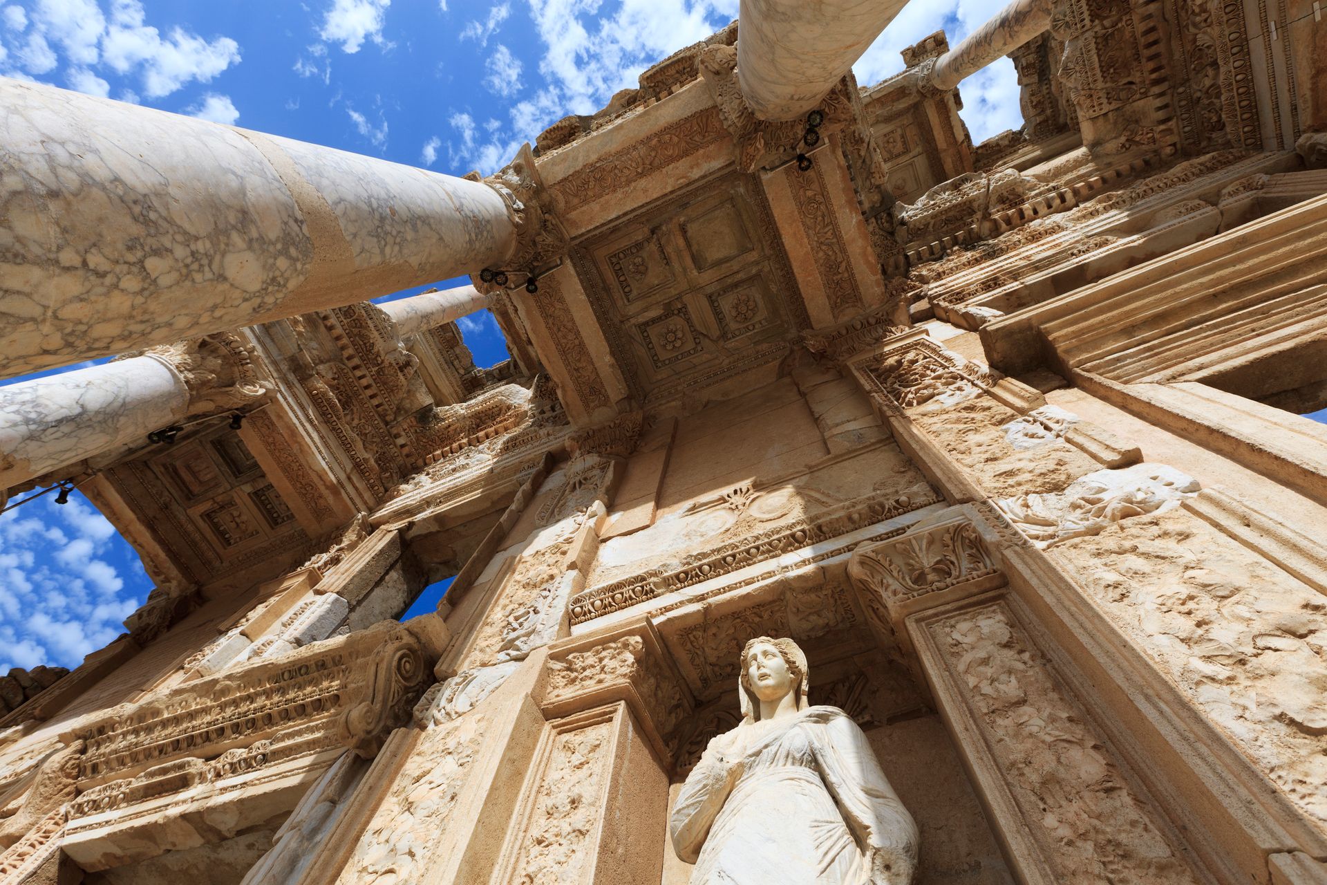 Bibliothèque de Celsus, Ephèse - Turquie ©iStock