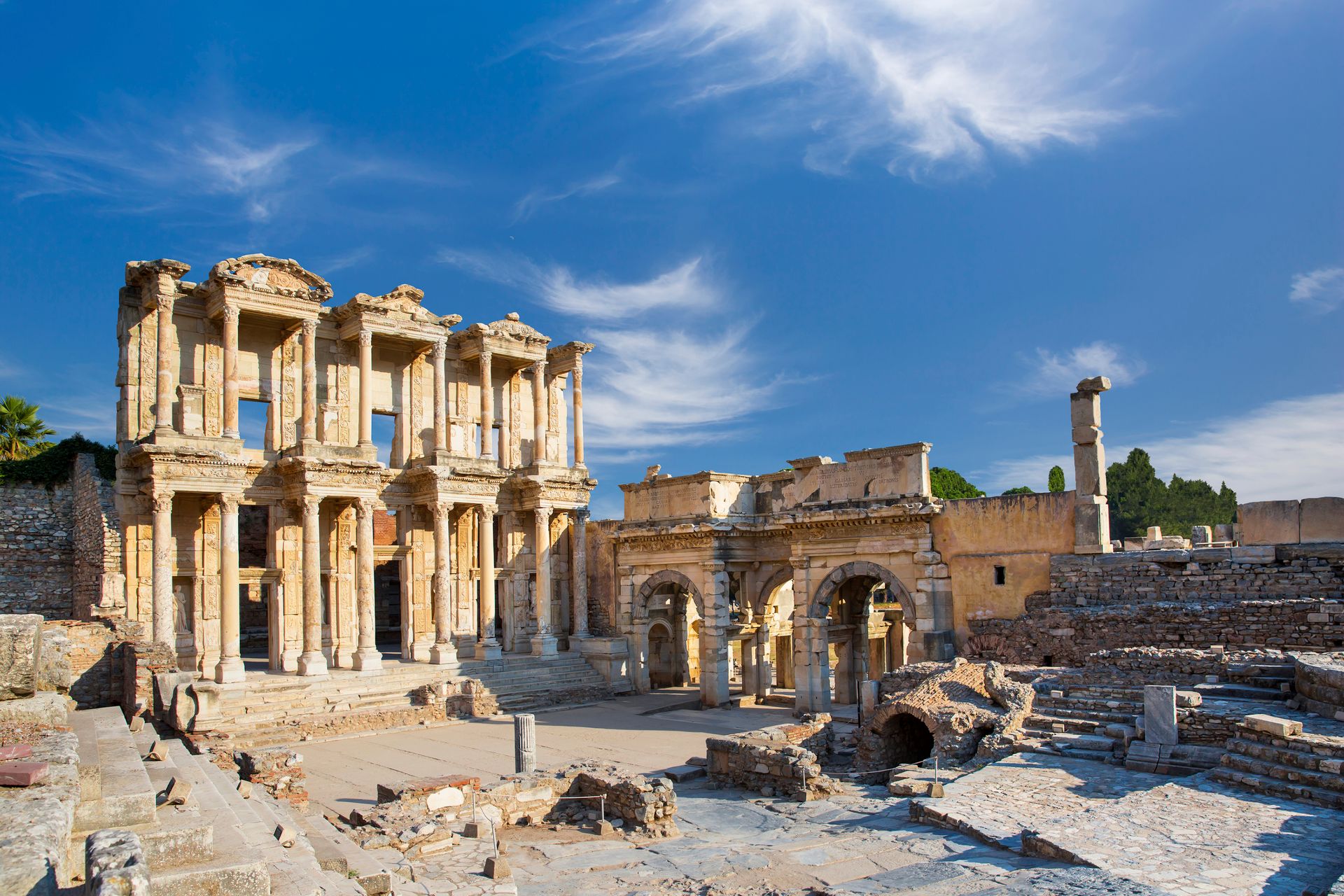 Bibliothèque de Celsus, Ephèse - Turquie ©Thinkstock
