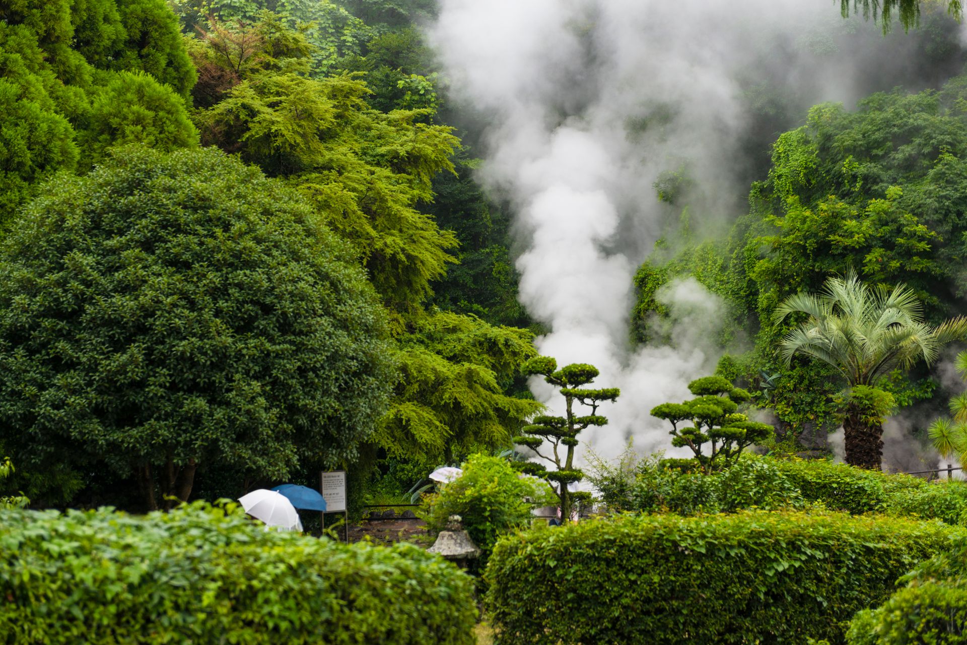 Les sources chaudes naturelles de Beppu - Japon ©iStock