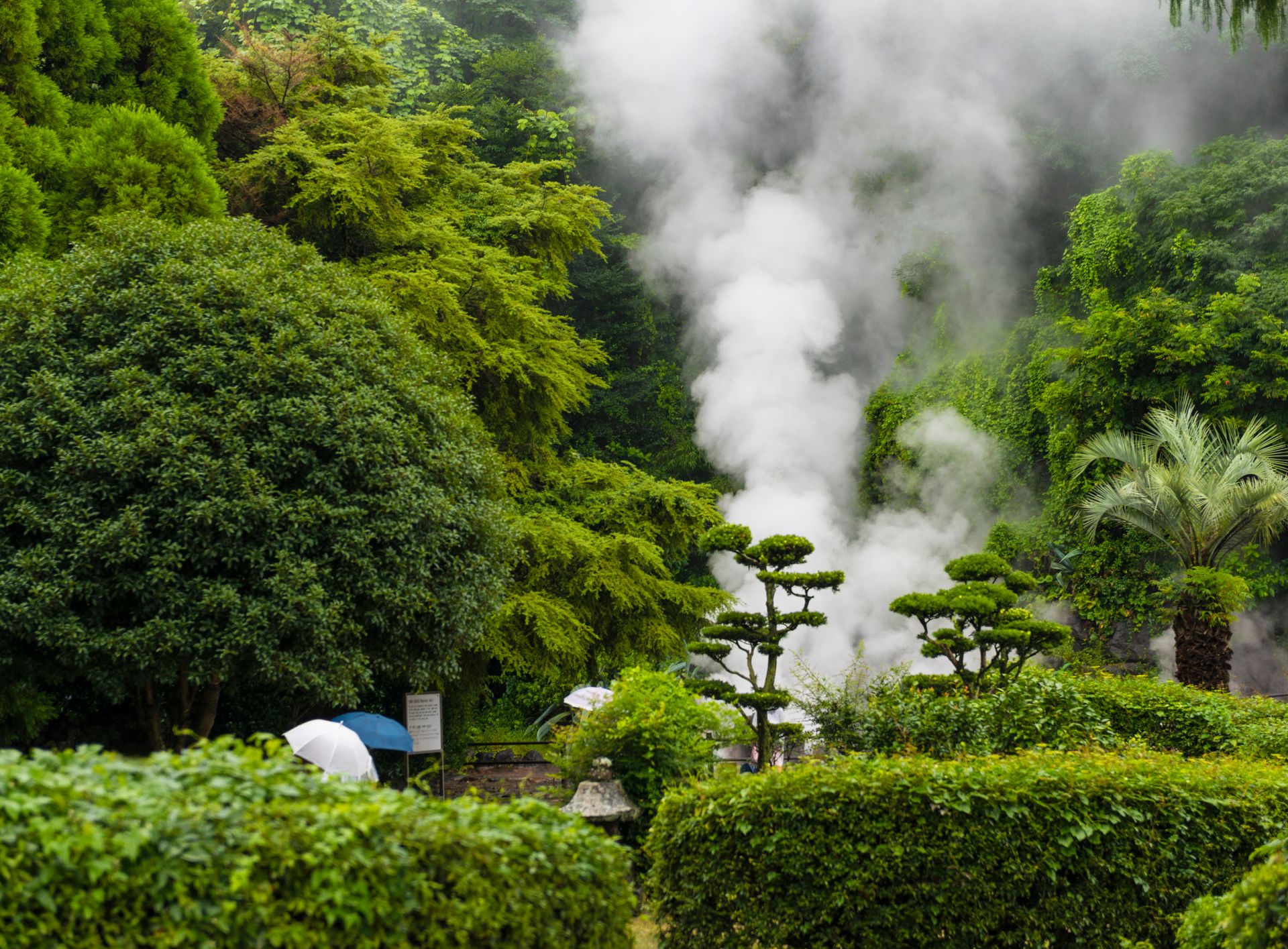 Les sources chaudes naturelles de Beppu - Japon ©iStock