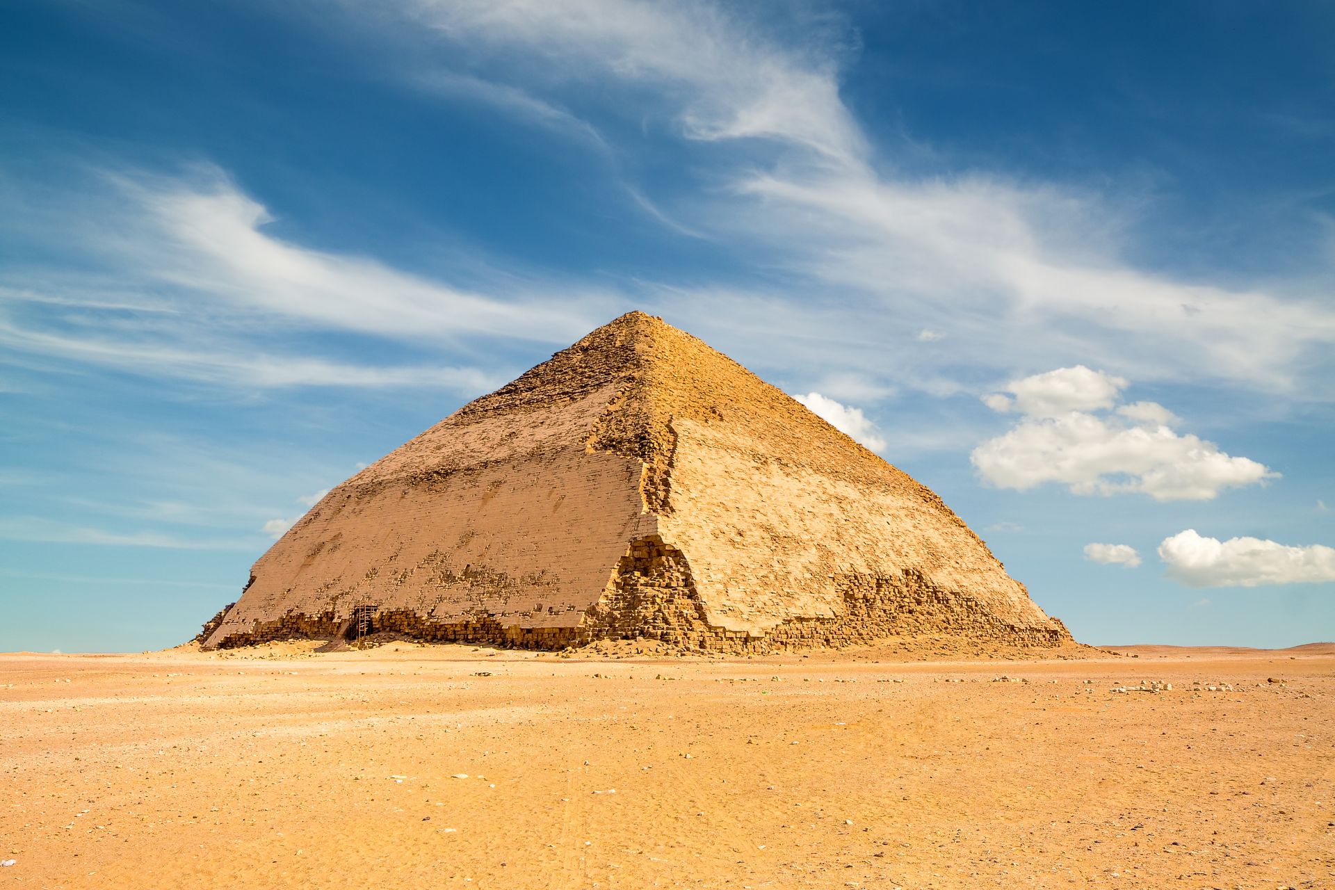 Les pyramide rhomboïdale de Dahchour
