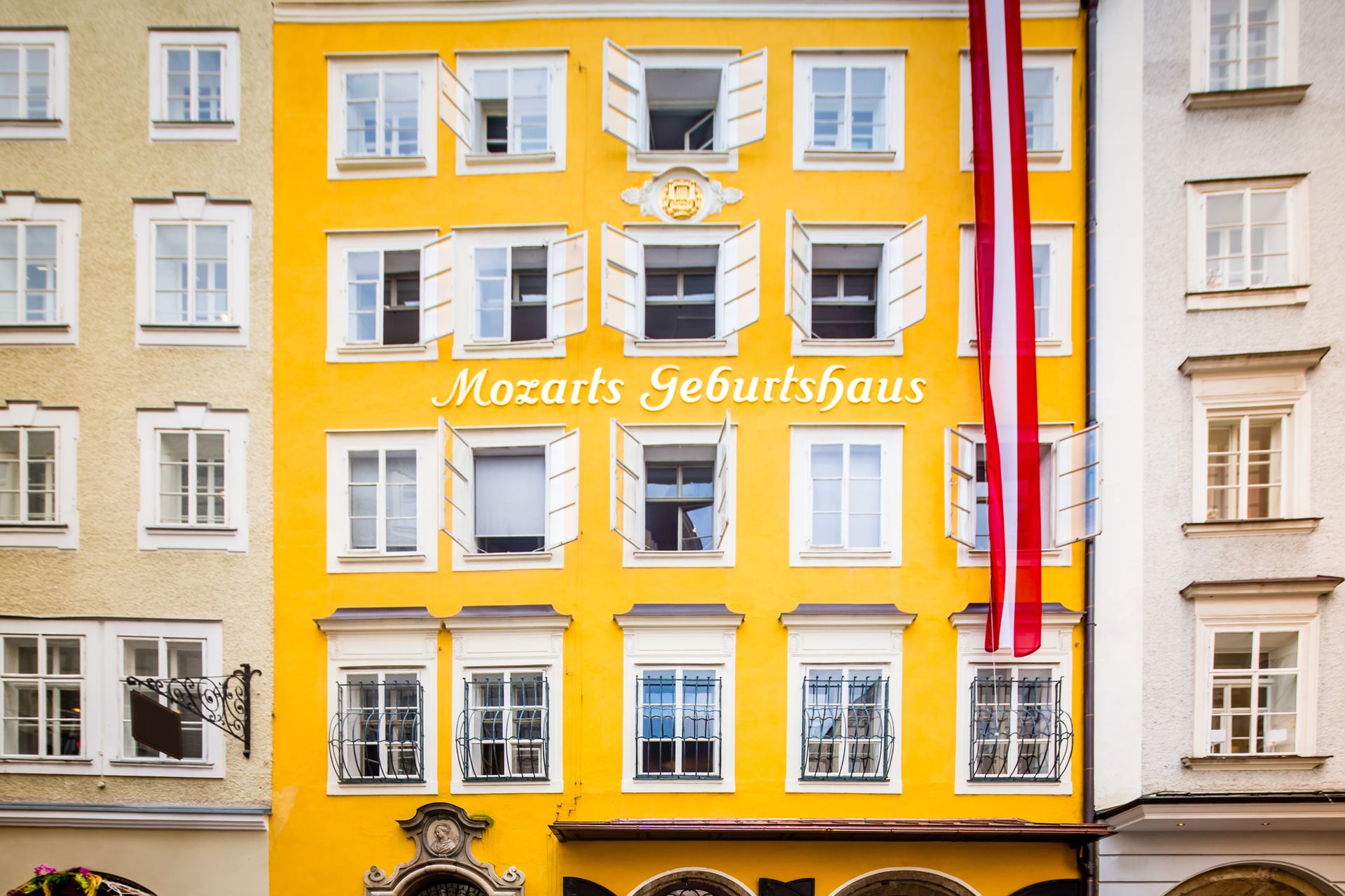 La maison natale de Mozart, Salzbourg - Autriche