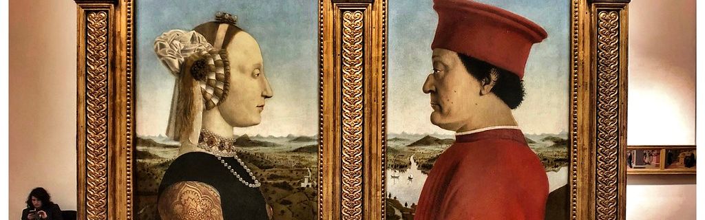 Offices - le triomphe de la chasteté - piero della francesca-