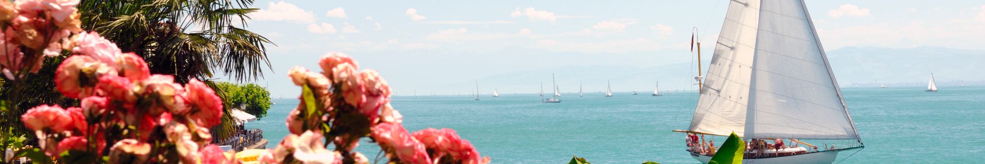 Vue sur le lac de constance