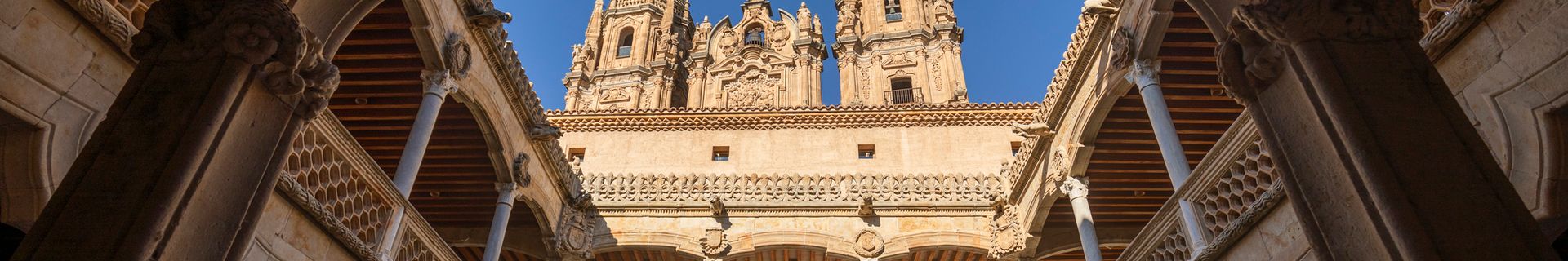 Casa de Las Conchas avec vue sur la Clerecia, Salamanque