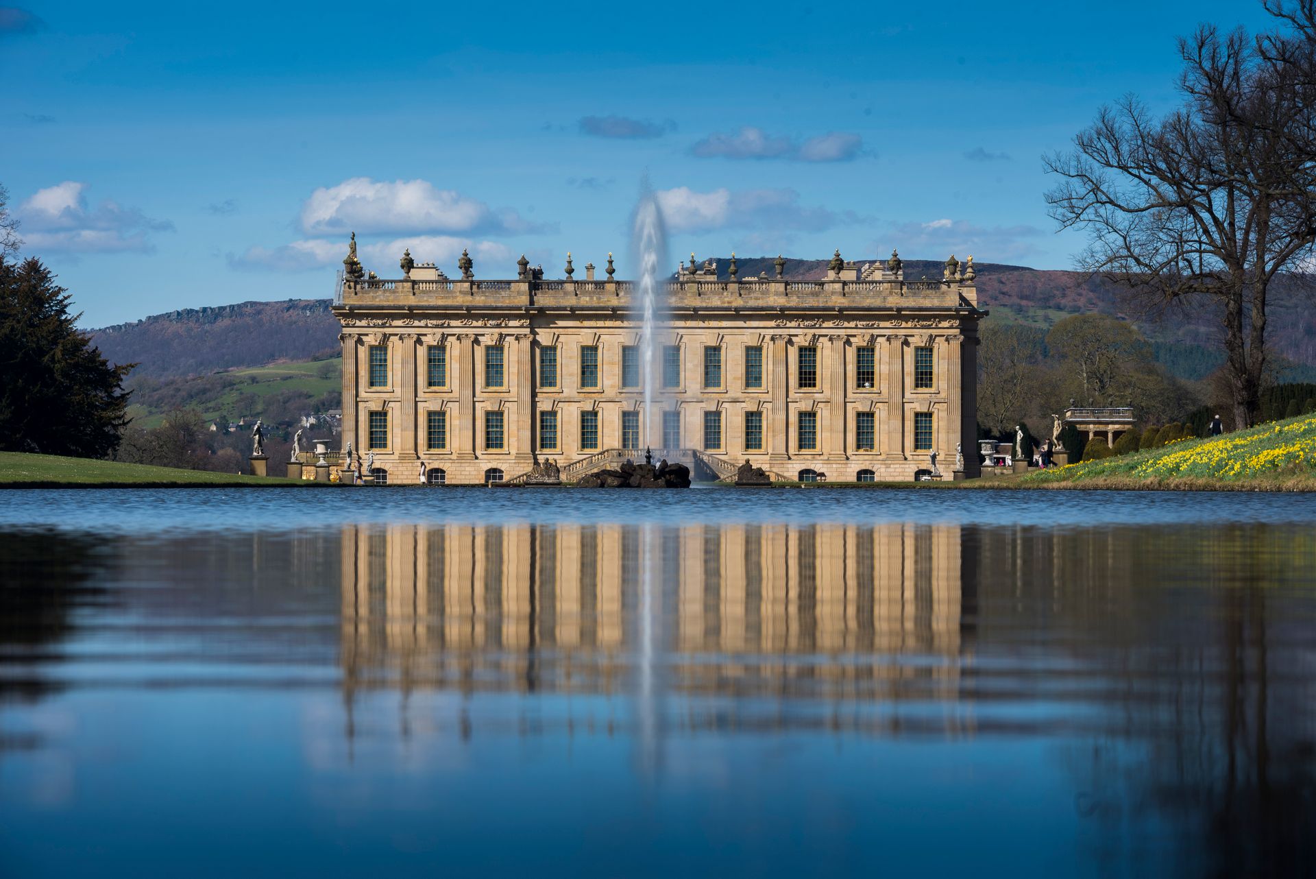 Chatsworth, la fontaine de l'Empereur ©Chatsworth House Trust