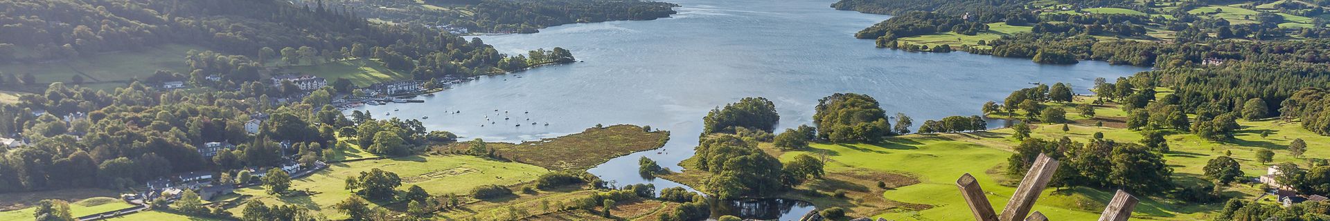 Région des lacs dans le nord de l'Angleterre