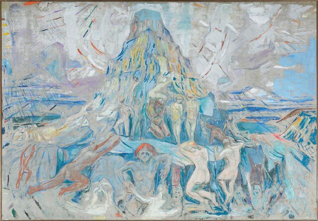 "La montagne humaine" de Munch ©Munchmuseet