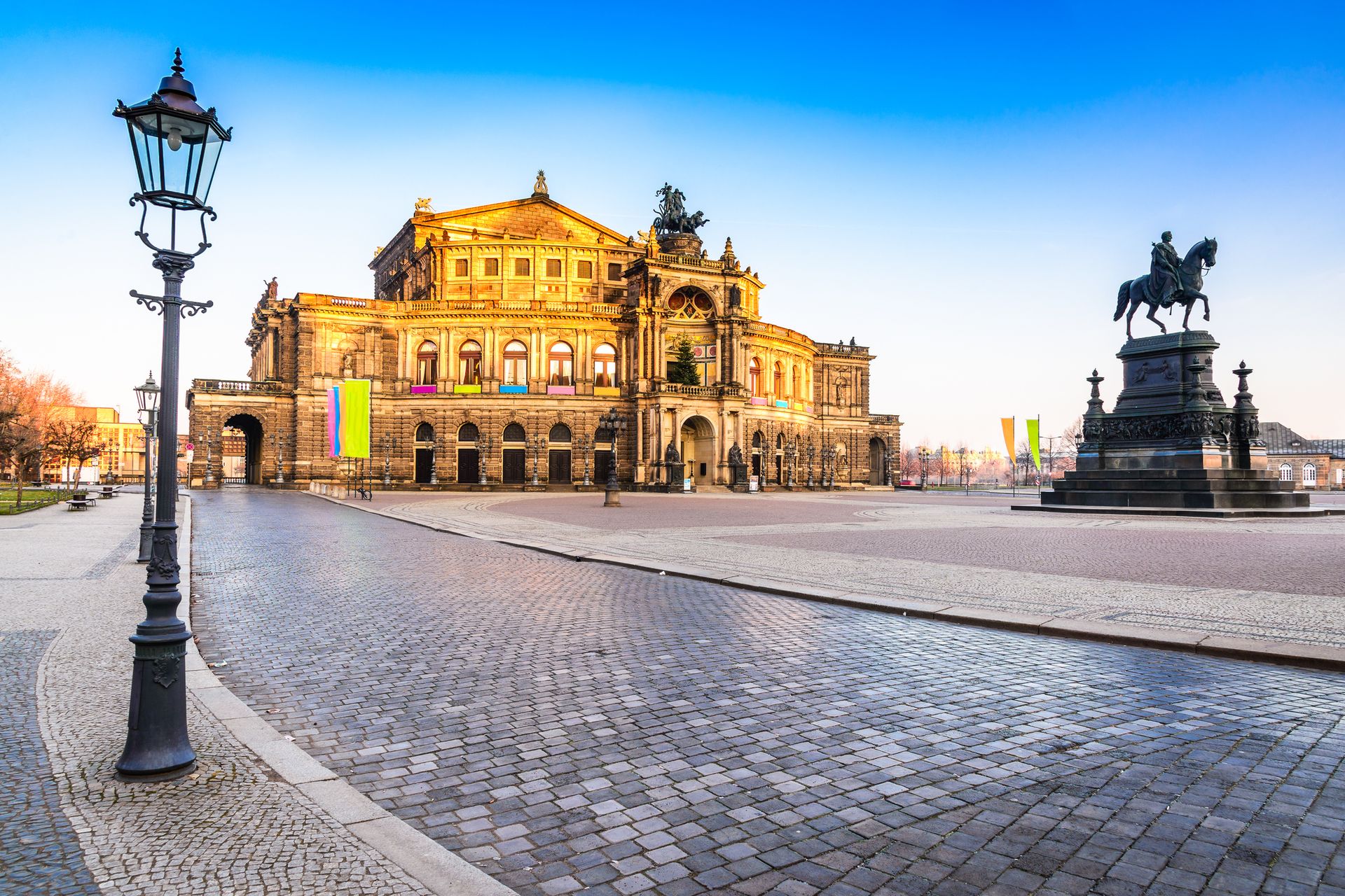 L'opéra de Semper, Dresde-Allemagne ©iStock