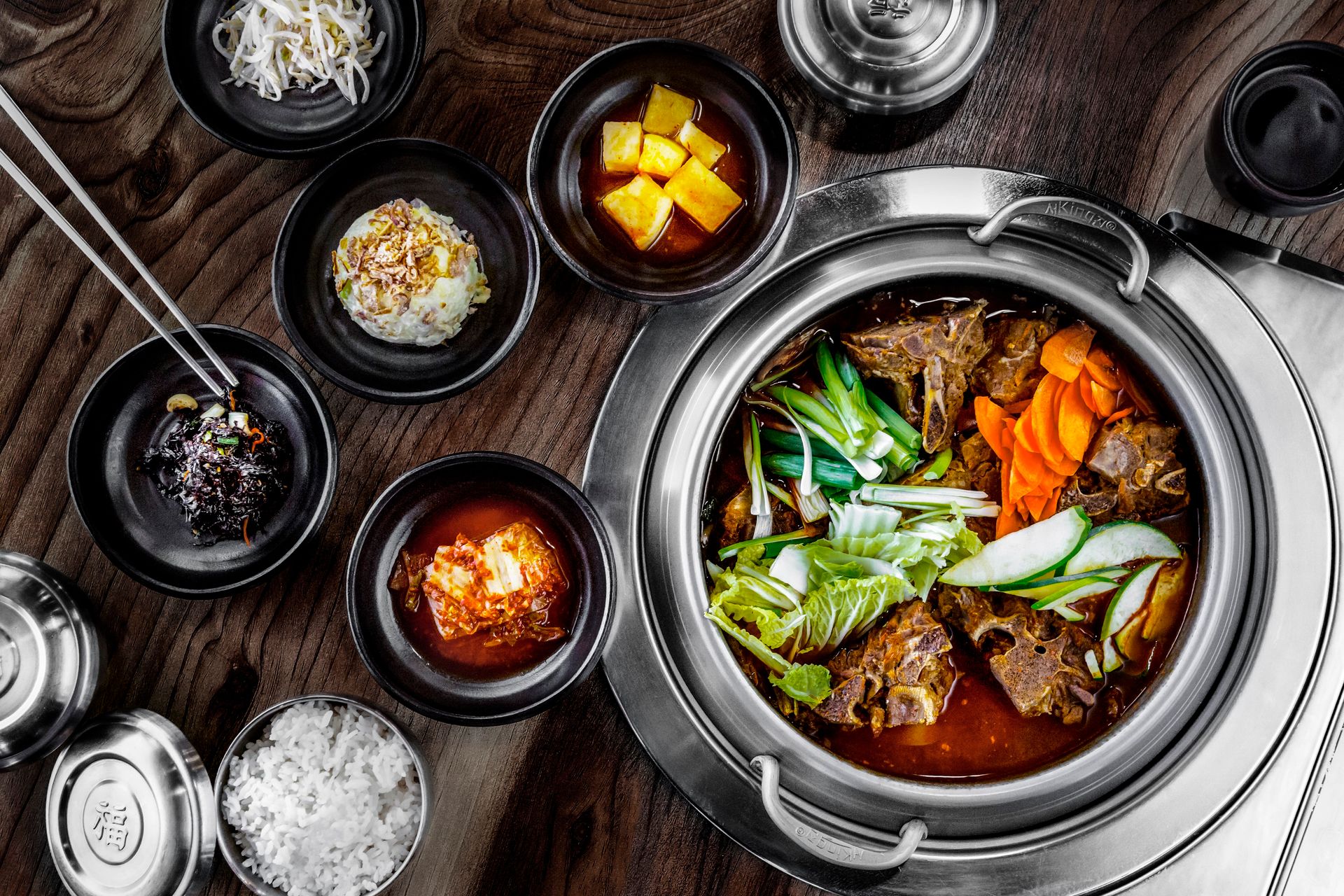 Cuisine coréenne traditionnelle - Corée du Sud