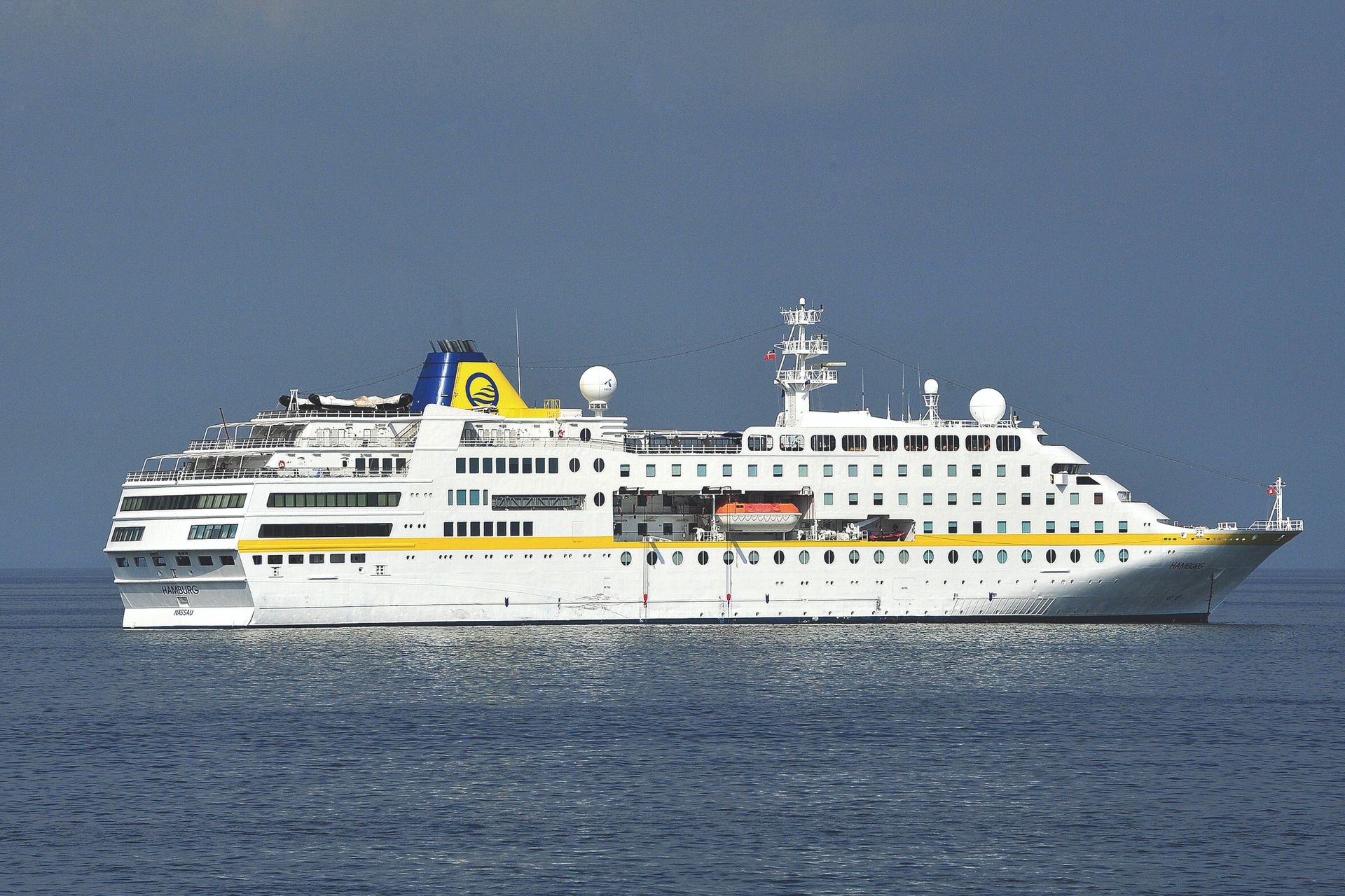 Le bateau MS Hamburg