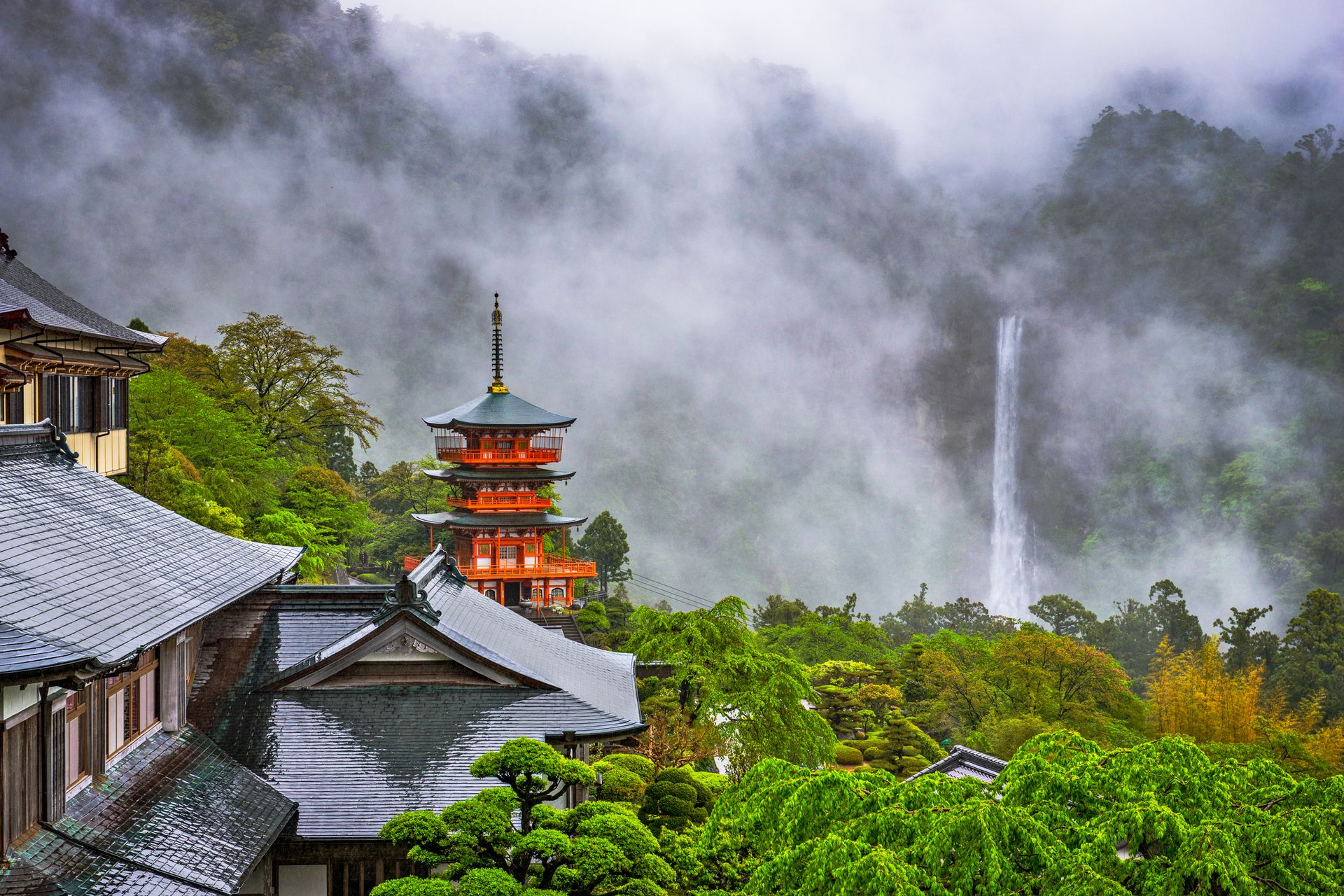 Kumano Nachi Taisha et la cascade Nachi - Japon