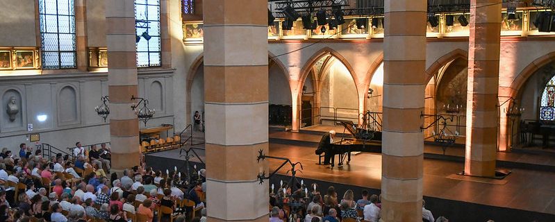 Grigori Sokolov en l'église Saint Matthieu