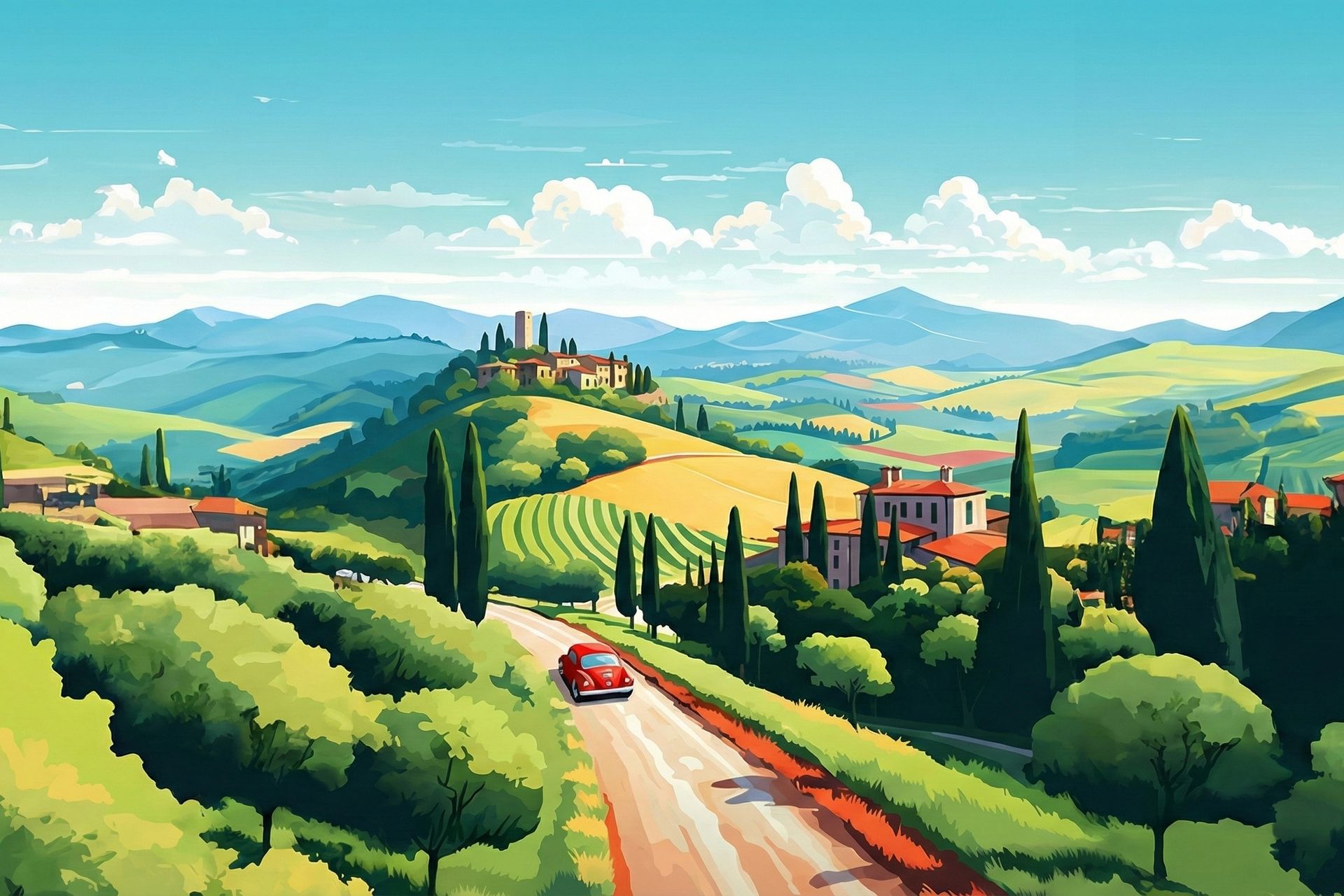 La Toscane en famille sur les traces de Léonard de Vinci