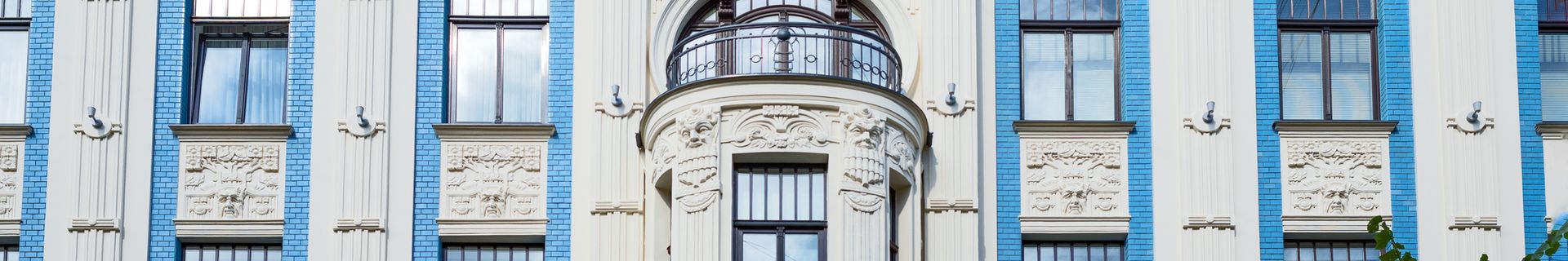 Quartier Art Nouveau, Riga, Lettonie
