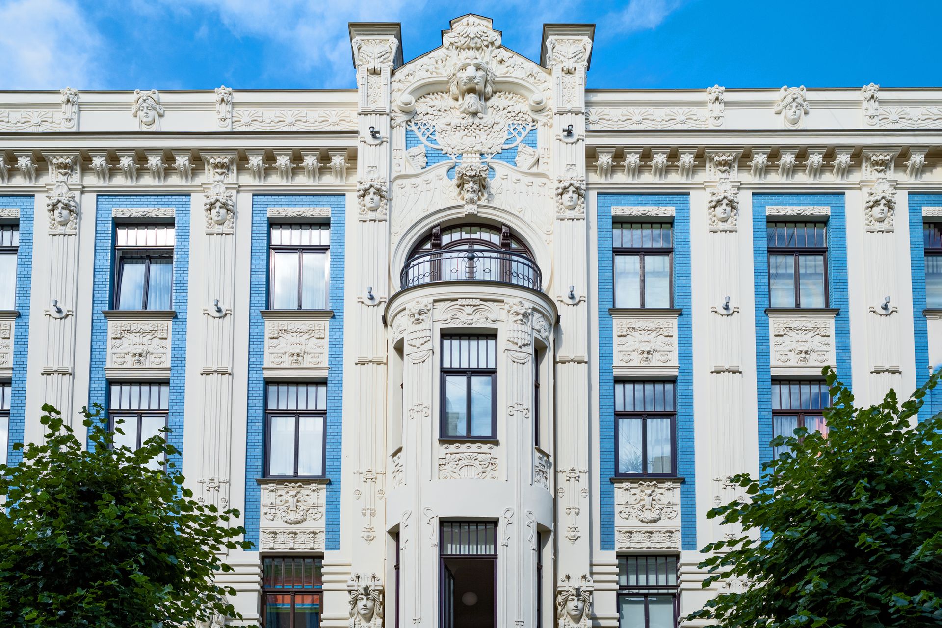 Quartier Art Nouveau, Riga, Lettonie