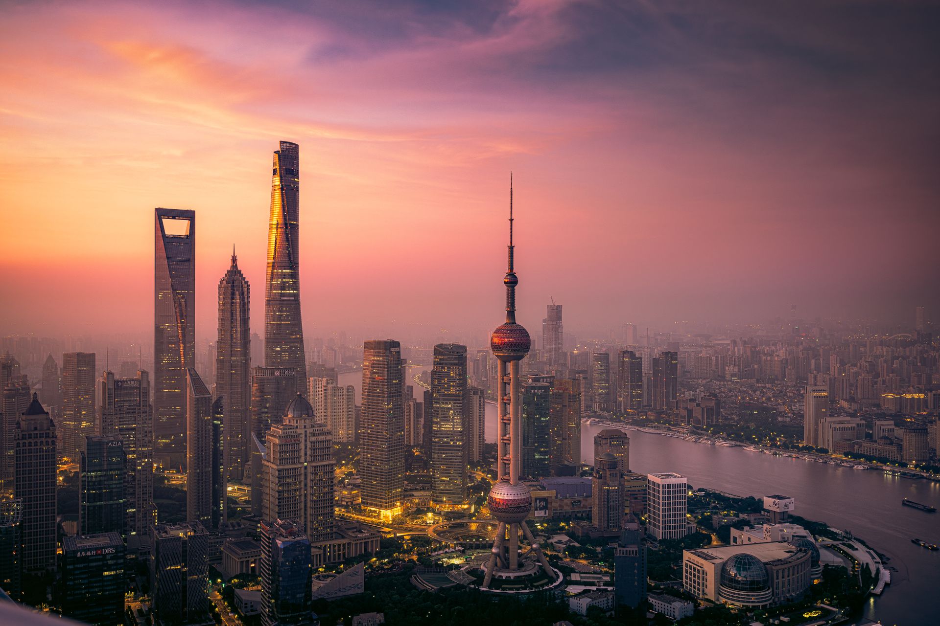Le Bund de Shanghai