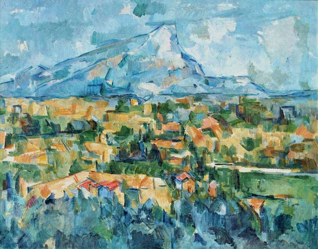 La Sainte Victoire par Cézanne