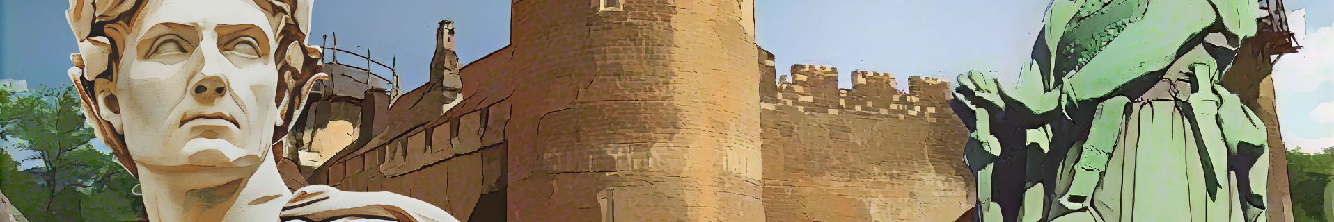 César et Vercingétorix, Guédelon