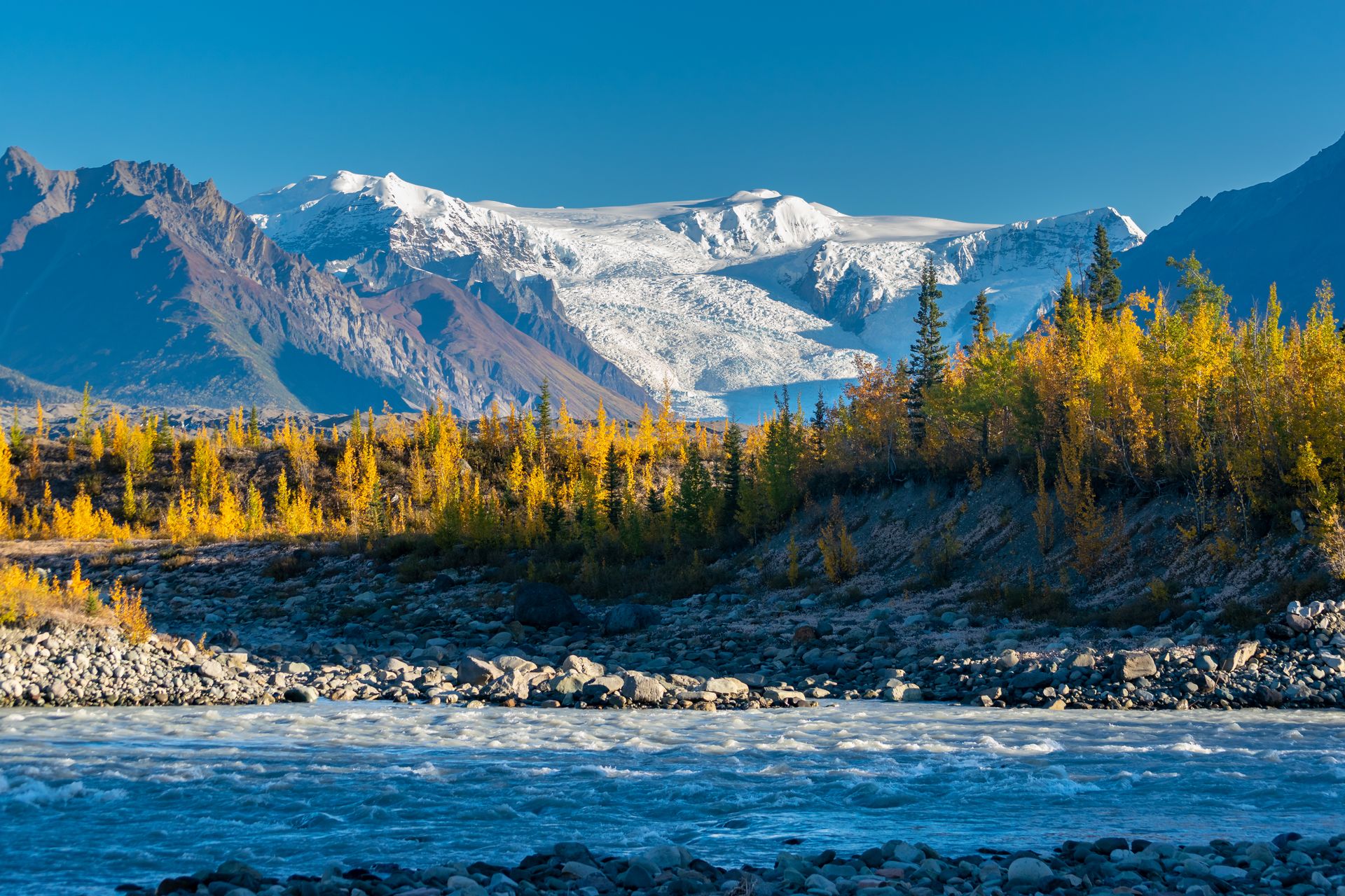 Paysages grandioses d'Alaska