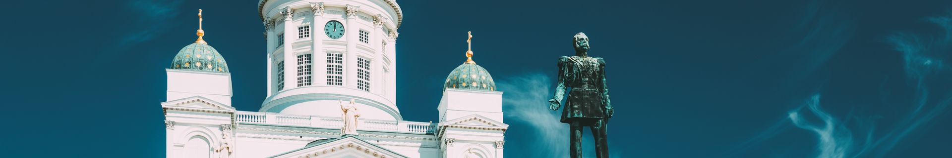 La cathédrale du Dôme, Helsinki, Finlande