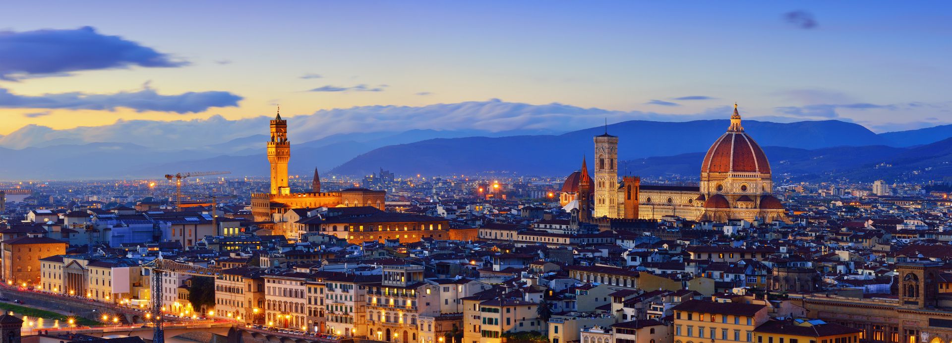 Florence Panorama au coucher du soleil @GettyImages