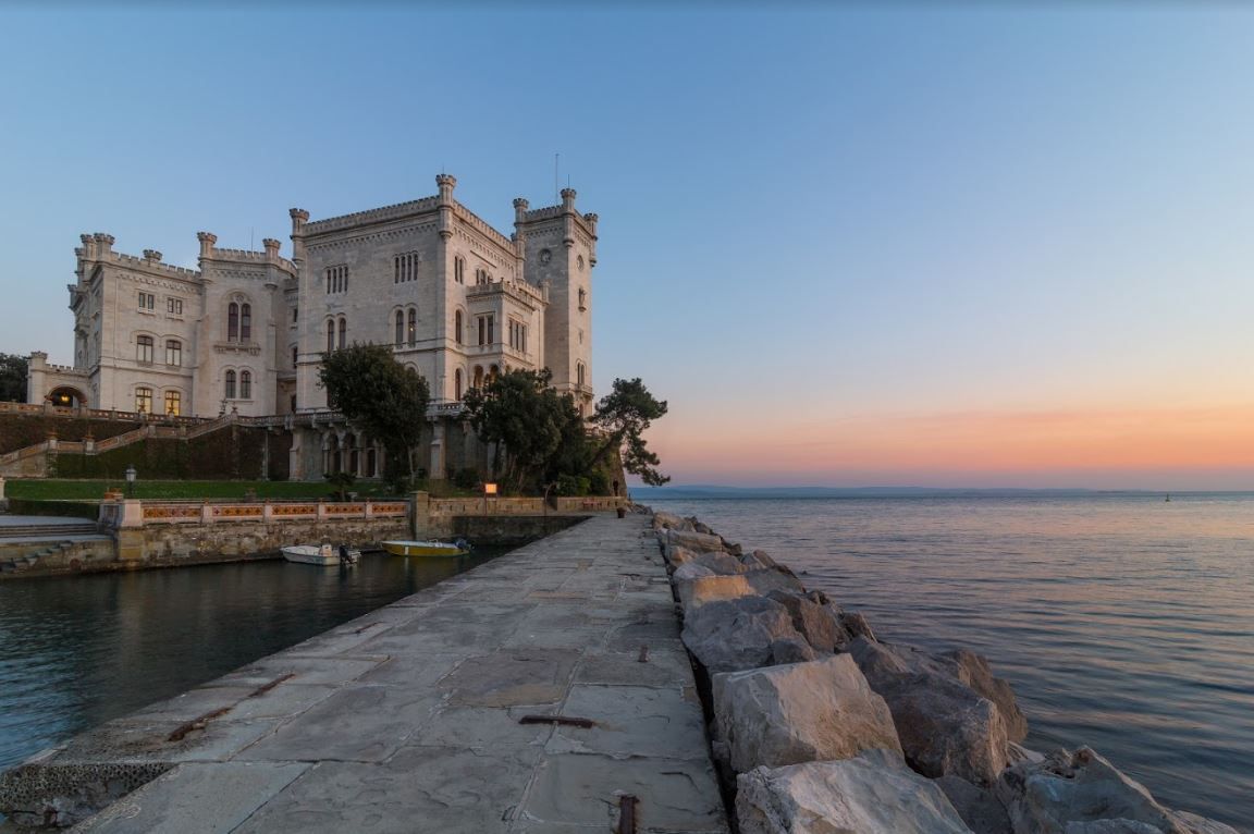 Castello di Miramare, Trieste - Italie ©Fabrice Gallina