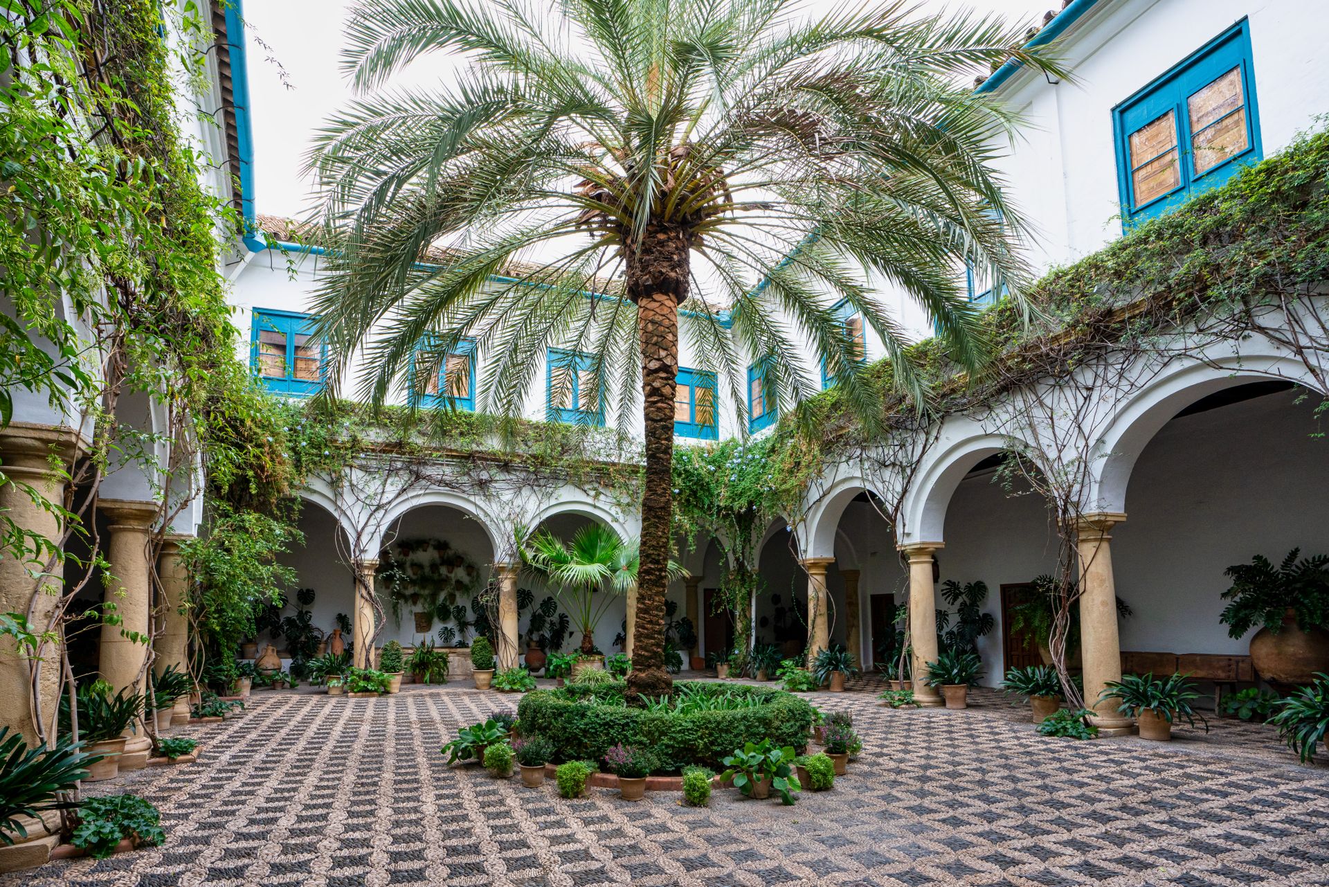 Jardin de la cour du Palais de Viana, Cordoue
