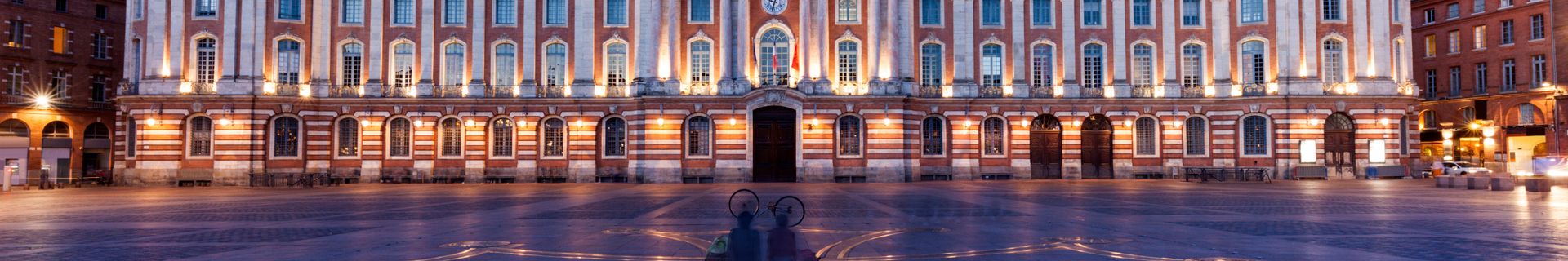 Capitole de Toulouse au soir
