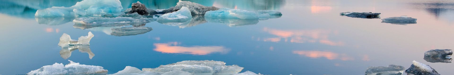 Jökulsárlón, glacier lagoon, Islande